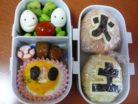 シンケンジャー弁当♪ キャラ弁