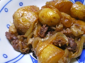 ジャーマンポテト風肉じゃが