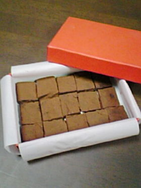 簡単!絶品!型抜き可能な本格生チョコ