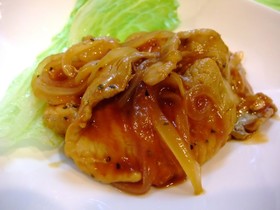 簡単!!甘うまポークケチャップ♥