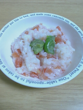 離乳食後期☆チーズトマトご飯