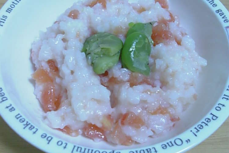 離乳食後期 チーズトマトご飯 レシピ 作り方 By ユメたん クックパッド