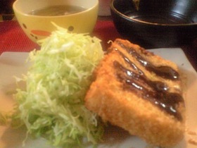 高野豆腐のヘルシー☆チーズカツ
