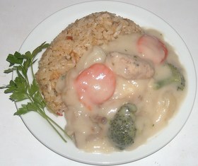 炊飯器で簡単!ガーリックライス