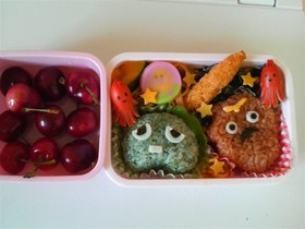 キャラ弁 ガチャピン・ムック