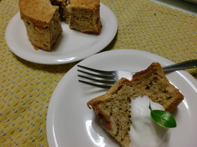 卵白だけ★紅茶シフォンケーキ