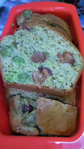 混ぜるだけ♪煮豆ケーキ