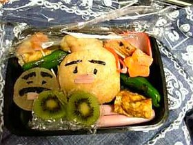 キャラ弁5 おでんくん&だいこん先生