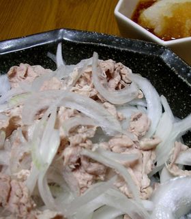 ☆新たまねぎと豚肉の冷しゃぶ☆