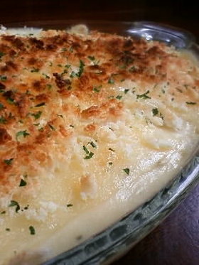 NO!フライパン、ほぼ具ナシ豆乳グラタン