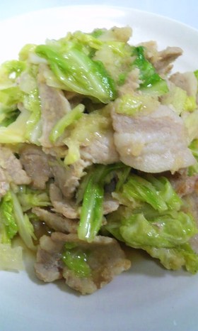 豚バラと✿春キャベツの✿おろし✿炒め