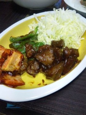 給食の味・・・鯨肉のノルウェー風
