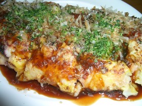 たこやき機がなくたって!たこ焼きオムレツ