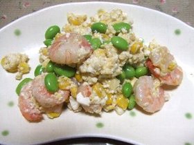 洋風いり豆腐