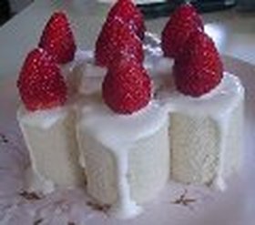 苺のキャンドルケーキ♥+*