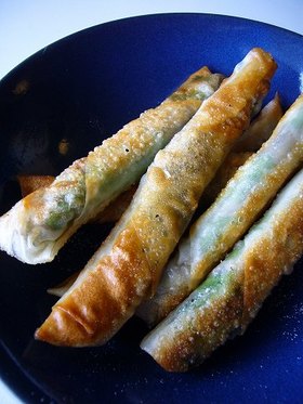 ししゃものエスニック春巻き