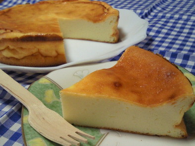 ヘルシー☆ベイクドチーズケーキの写真