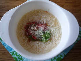 離乳食 イタリアン!?そうめん
