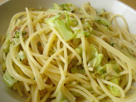 野菜たっぷり☆めんつゆ和風パスタ