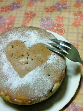 ラムレーズン珈琲ホットケーキ