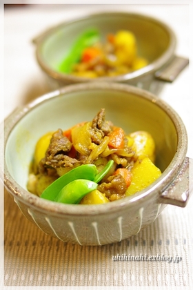 みんな大好き!カレー味 肉じゃが