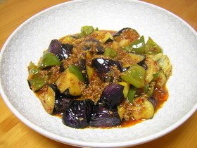 魚香茄子(麻婆茄子・マーボーなす)