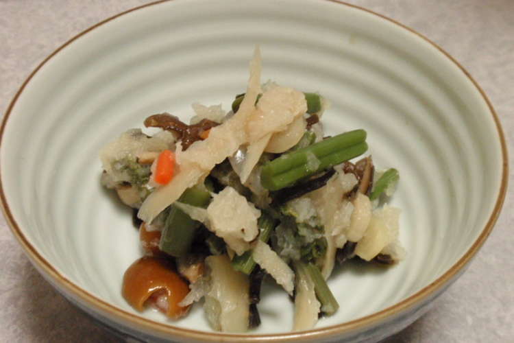 簡単美味しい 山菜おろし レシピ 作り方 By Cyokobeat クックパッド 簡単おいしいみんなのレシピが354万品
