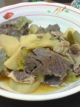 血合いの煮物