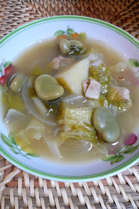 そらまめの野菜スープ