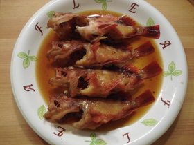ほごの煮付け