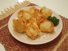 簡単☆はんぺんと玉ねぎ揚げ