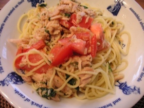 フライパン1つで簡単ツナ&トマトパスタ