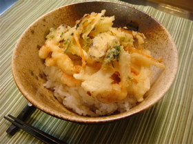 かき揚げ丼