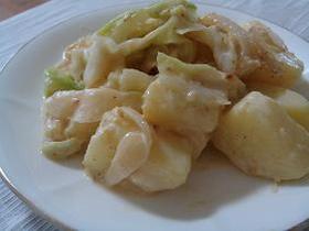 レンジで簡単☆和風ごまマヨポテサラ
