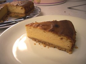 酒粕のチーズケーキ風♪