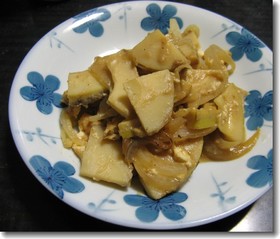 たけのこの味噌炒め