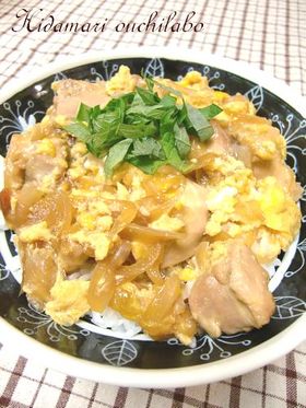 つゆだく~!簡単美味しい親子丼