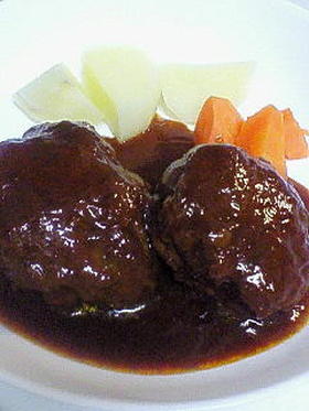 定番☆煮込みハンバーグ