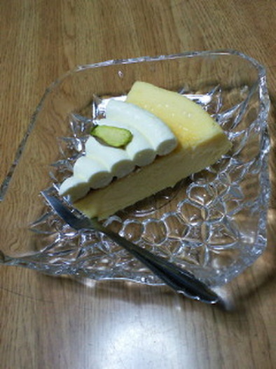 絶品チーズケーキの写真