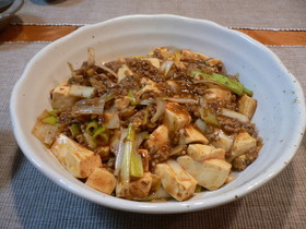 夫の傑作♪プロの味・麻婆豆腐