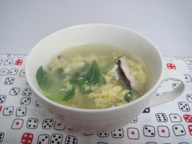☆青梗菜と春雨の中華スープ☆