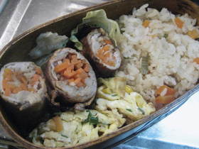 おでんのだし de 炊き込み御飯