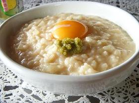 味噌ミルク粥