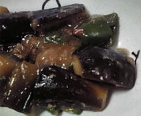 茄子+αピリ辛炒め