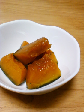 甘くておいしいかぼちゃの煮物