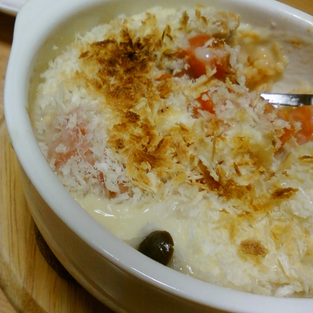 残りシチューのドリア レシピ 作り方 By いしまる クックパッド 簡単おいしいみんなのレシピが350万品