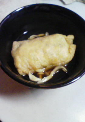 爆弾稲荷?!逆きつねうどん