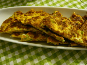 簡単♥納豆入り卵焼き