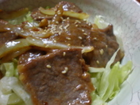スタミナ☆焼肉丼