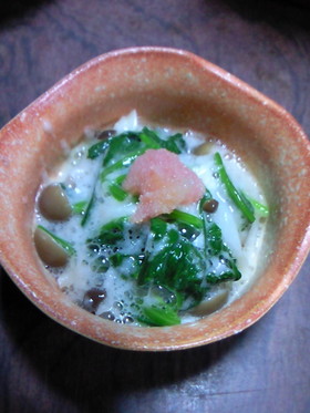 簡単旨い!ほうれん草のズルズル♪